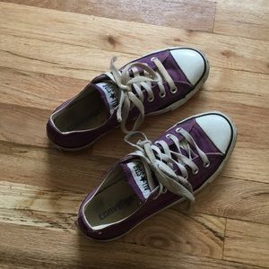 Purple Converse